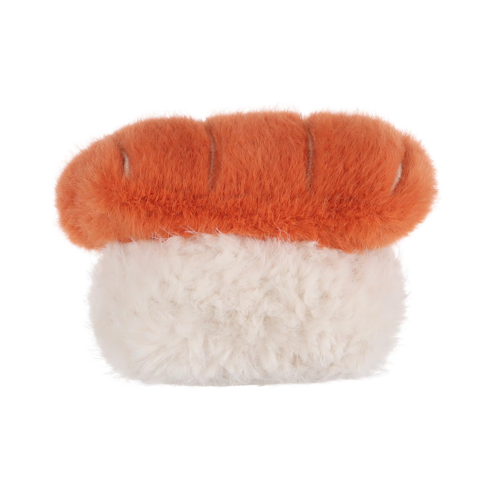 Apricot Lamb Lachs Sushi Lebensmittel Essen Plüschtiere für Kinder, weiche niedliche Kuscheltier für Baby Mädchen und Jungen, Flauschige Sushi Mehrfarbig 8 cm