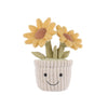 Apricot Lamb Sonnenblume Pflanzen Blume Plüschtiere für Kinder, weiche niedliche Kuscheltier für Baby Mädchen und Jungen, Flauschige Sonnenblume Gelb 23 cm
